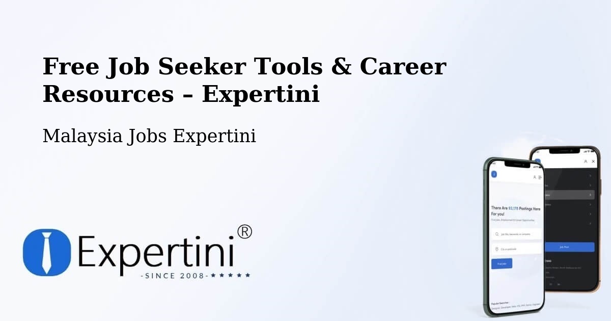 Free Job Seeker Tools & Career Resources – Rawang - Rawang, Malaysia Jobs Expertini
