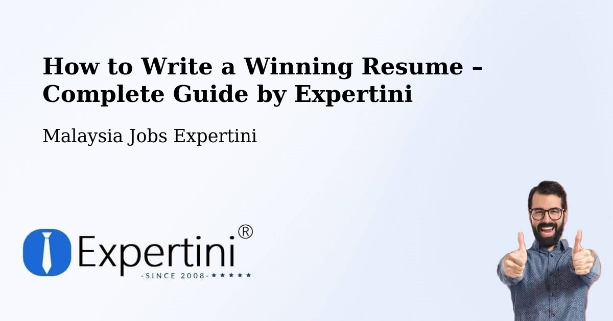 Resume Writing Guide for Job Seekers – Rawang - Rawang, Malaysia Jobs Expertini